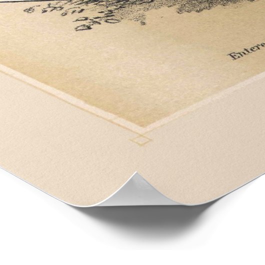 Generaal Robert E. Lee Farewell Adres Poster (Hoek)