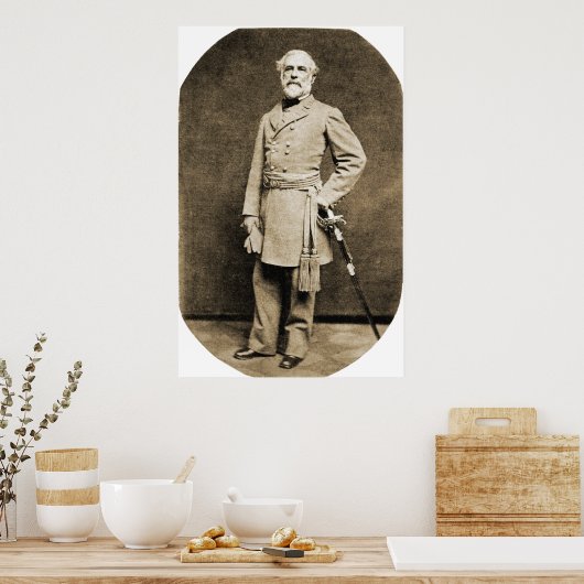 Generaal Robert E. Lee in 1863 Print (Keuken)