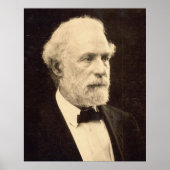 Generaal Robert E. Lee in 1869 door Michael Miley Poster (Voorkant)