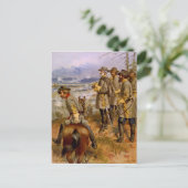 Generaal Robert E. Lee in Fredericksburg door A Og Briefkaart (Staand voorkant)