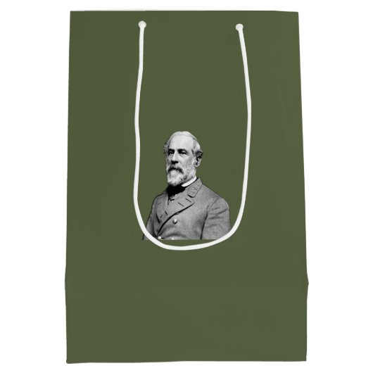 Generaal ⚔️🎩 Robert E. Lee Leger Groen Medium Cadeauzakje (Achterkant)
