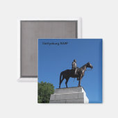 GENERAAL ROBERT E. LEE MAGNEET (Voorkant / Achterkant)