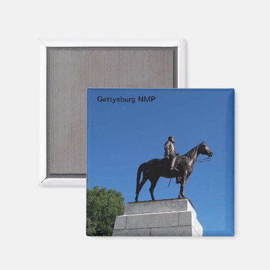 GENERAAL ROBERT E. LEE MAGNEET (Voorkant / Achterkant)