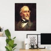 Generaal Robert E. Lee van Edward Caledon Bruce Poster (Thuiskantoor)