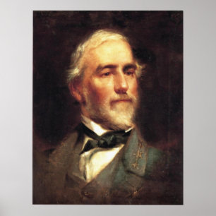 Generaal Robert E. Lee van Edward Caledon Bruce Poster