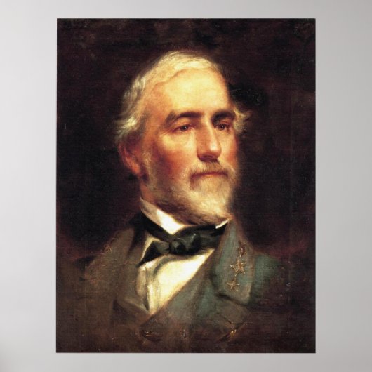 Generaal Robert E. Lee van Edward Caledon Bruce Poster (Voorkant)