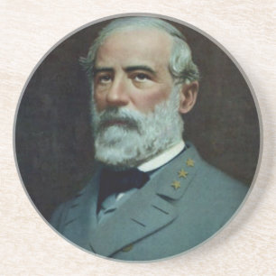Generaal Robert E. Lee Zandsteen Onderzetter