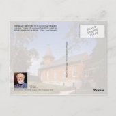 Generaal Robert E. Lee's kantoor, Lee Chapel, VA Briefkaart (Achterkant)