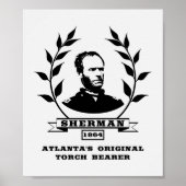Generaal Sherman - Atlanta's oorspronkelijke torch Poster (Voorkant)