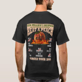 Generaal Sherman 'Heat a Peach' Tour 1864 Shirt (D (Achterkant)