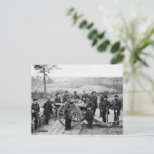 Generaal Sherman in Atlanta, 1864 Briefkaart (Staand voorkant)