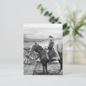 Generaal Sherman in Atlanta, 1864 Briefkaart (Staand voorkant)