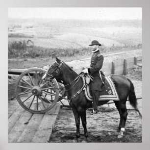 Generaal Sherman in Atlanta, 1864 Poster