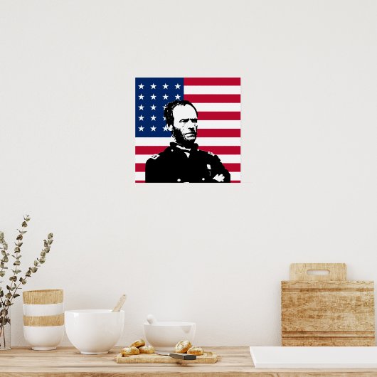 Generaal Sherman Poster (Keuken)