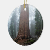 Generaal Sherman Tree, Sequoia, CA Keramisch Ornament (Links)