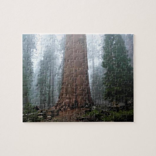 Generaal Sherman Tree, Sequoia, CA Legpuzzel (Horizontaal)