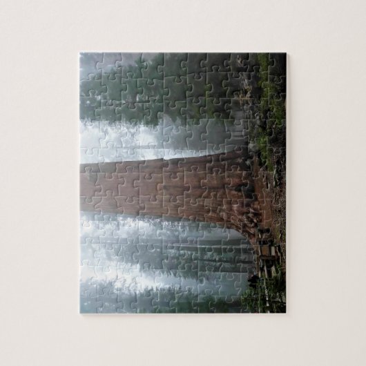 Generaal Sherman Tree, Sequoia, CA Legpuzzel (Verticaal)