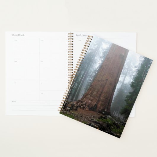 Generaal Sherman Tree, Sequoia, CA Planner (Display)