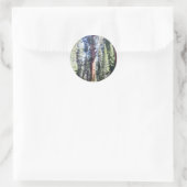 Generaal Sherman Trees Bossen Ronde Sticker (Tas)