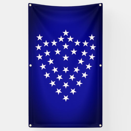 Generaal Sherman's Battle Flag Banner (verticaal) (Verticaal)