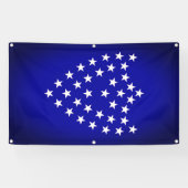 Generaal Sherman's Battle Flag Banner (verticaal) (Horizontaal)