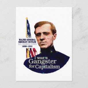 Generaal Smedley Butler Briefkaart
