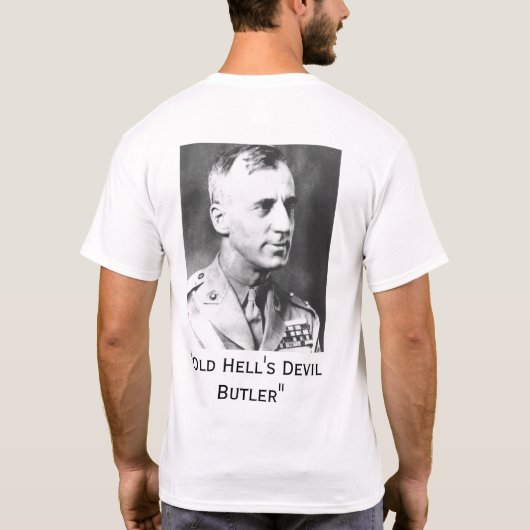 Generaal Smedley Butler T-shirt (Achterkant)