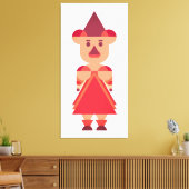 Generaal Soldaat Canvas Afdruk (Insitu (Woonkamer))