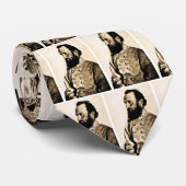 Generaal Stonewall Jackson Civil War Legend Stropdas (Opgerold)