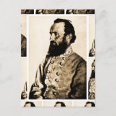 Generaal Stonewall Jackson Legende Burgeroorlog Briefkaart (Voorkant)