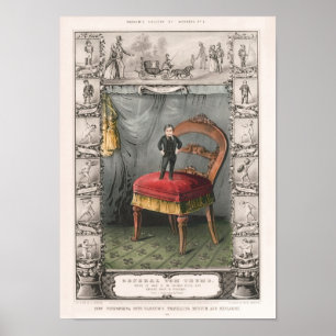 Generaal Tom Thumb - Barnum's galerij van wonderen Poster