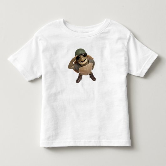 Generaal Torin de Schildpad Kinder Shirts (Voorkant)