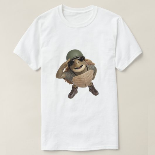 Generaal Torin de Schildpad T-shirt (Design voorkant)