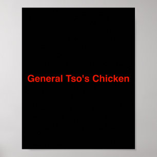 Generaal Tso's Kip Poster