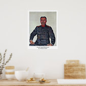 Generaal Ulrich Wille Portret van Ferdinand Hodler Poster (Keuken)