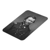 Generaal Ulysses Simpson Grant, gegraveerd na een Magneet (Linkerzijde)
