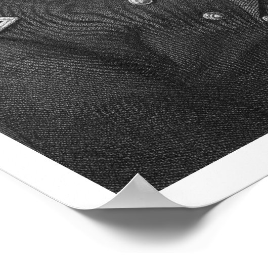 Generaal Ulysses Simpson Grant, gegraveerd na een Poster (Hoek)