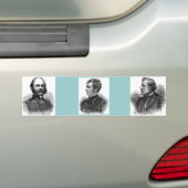 Generaal van de burgeroorlog bumpersticker (Op auto)