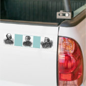 Generaal van de burgeroorlog bumpersticker (Op Truck)