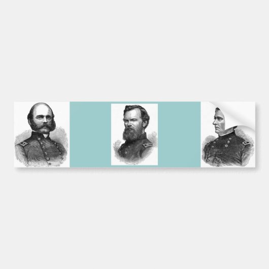 Generaal van de burgeroorlog bumpersticker (Voorkant)