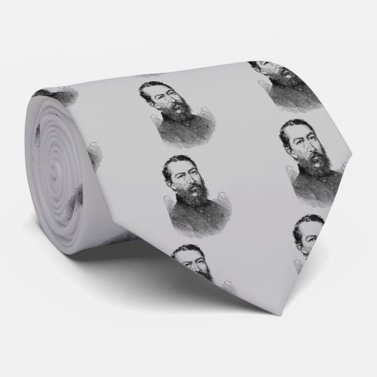 Generaal van de burgeroorlog stropdas (Opgerold)