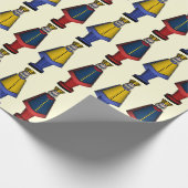 Generaal van de Soldaat-generaal van Wooden Toy Cadeaupapier (Hoek)