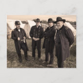 Generaal van de Unie in het Briefkaart van de burg (Voorkant)