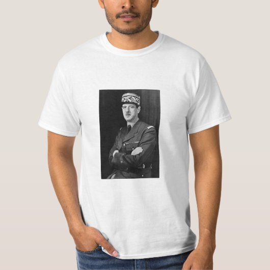 Generaal van Gaulle T-shirt (Voorkant)