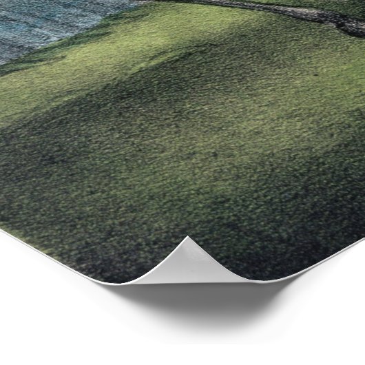 Generaal William H. Harrison bij de slag Poster (Hoek)