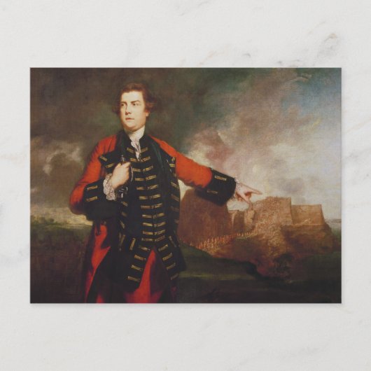 Generaal William Keppel Briefkaart (Voorkant)