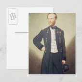 Generaal William Sherman 1866 Briefkaart (Voorkant / Achterkant)