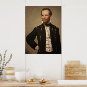 Generaal William Sherman Painting Poster (Keuken)