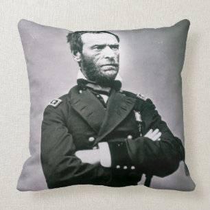 Generaal William T. Sherman (1820-1991) (foto) Kussen