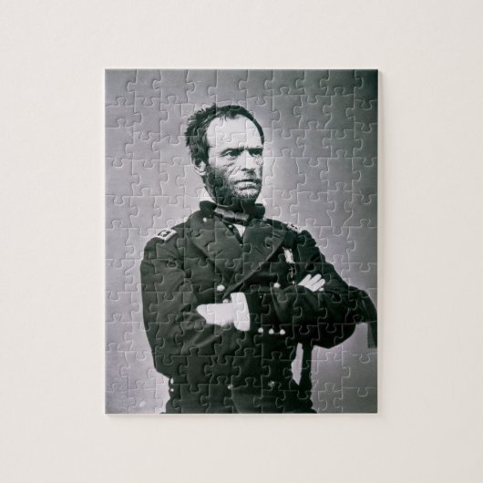 Generaal William T. Sherman (1820-1991) (foto) Legpuzzel (Verticaal)